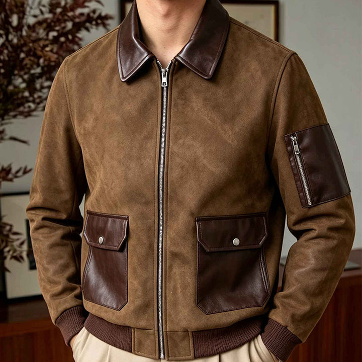 Men's Fashionable Chic Bomber Jacket Mune Fashion