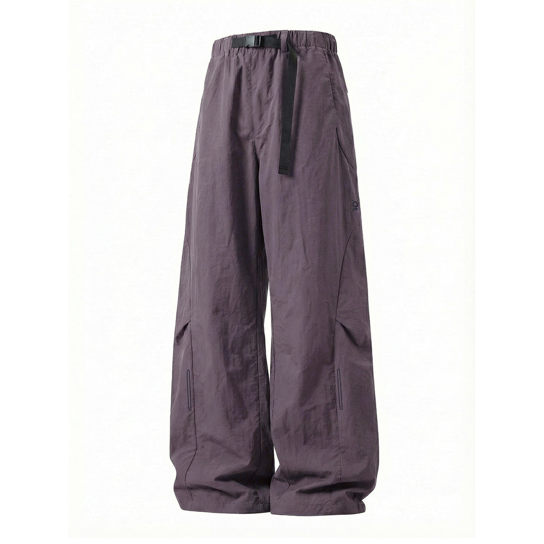 Unisex Ultra-wide technical cargo pants with integrated waistband and adjustable leg cuffs Mune Fashion