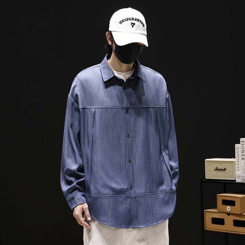 Men's Casual Utility Shirt Jacket