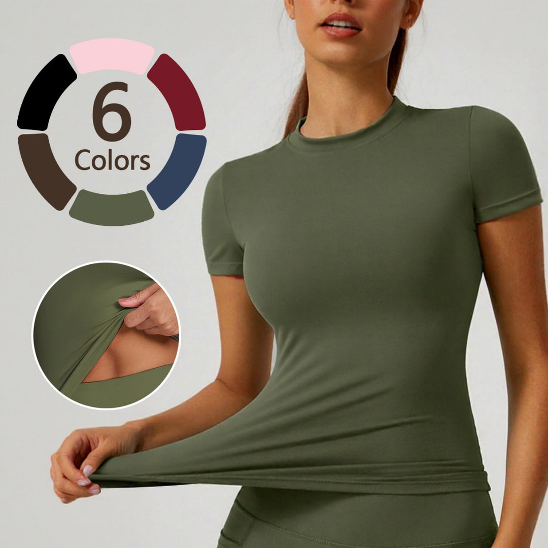 Ladies sporty functional shirt with seamless fit Mune Fashion