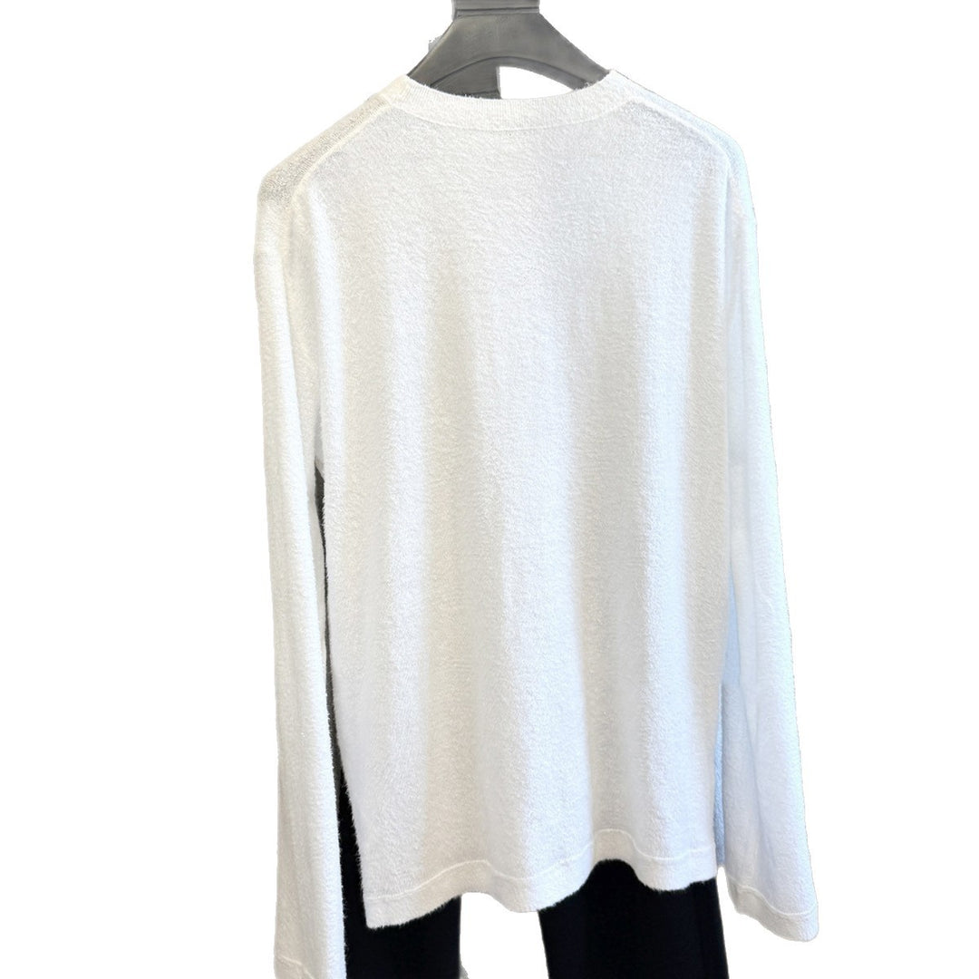 Women's Comfortable Long Sleeve Sweater with Casual Cut Mune Fashion