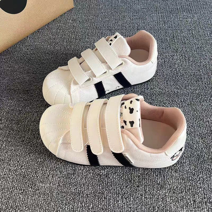 Women's sneakers with practical Velcro fasteners and fun animal designs Mune Fashion
