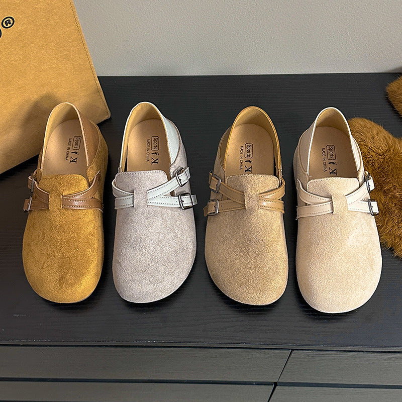 Women Comfortable Clogs with Double Strap Mune Fashion