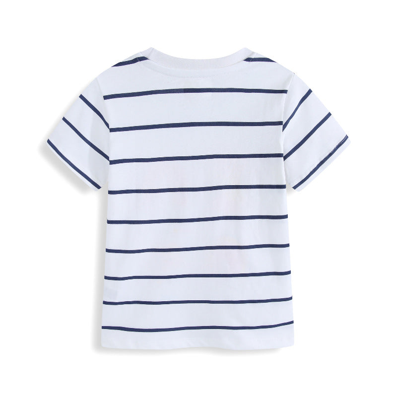 Children's T-Shirt with colorful rainbow and cheerful sun design Mune Fashion