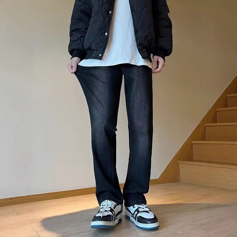 Men's Fashion Wide Cut Jeans Mune Fashion