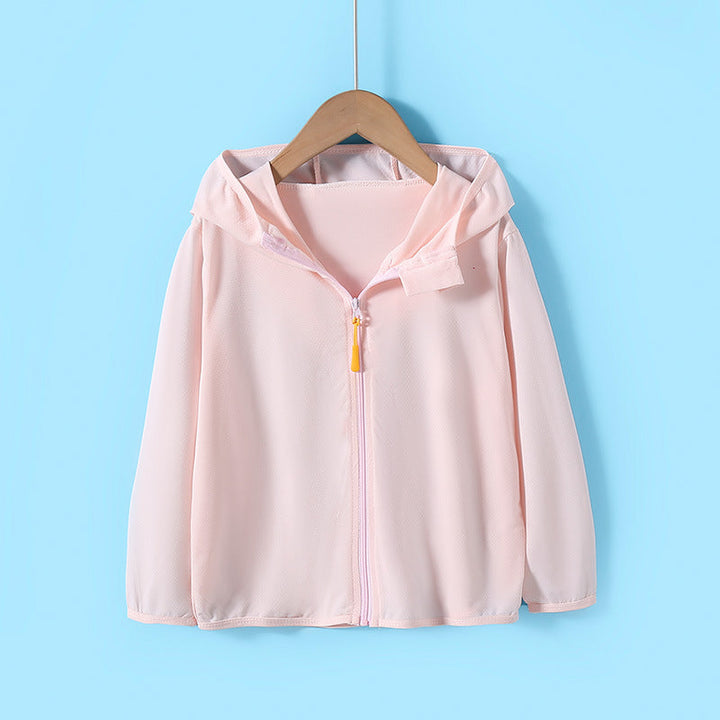 Unisex nan lightweight UV protection hoodie with full zip and breathable mesh lining Mune Fashion