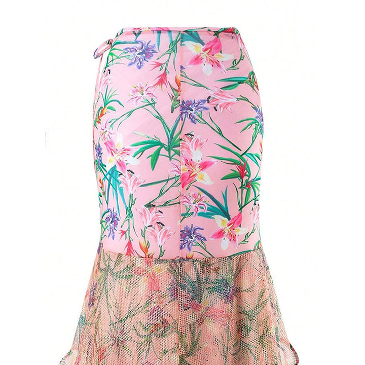 Women’s Swimsuit with Elegant Wrap Skirt Mune Fashion