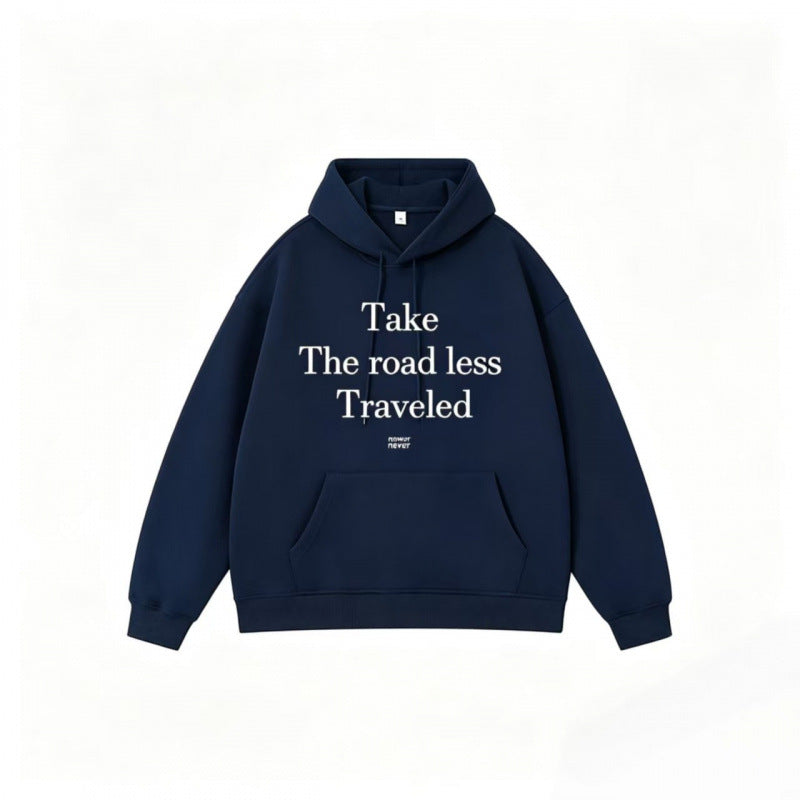 Unisex Oversize Hoodie with Statement Print and Kangaroo Pocket Mune Fashion