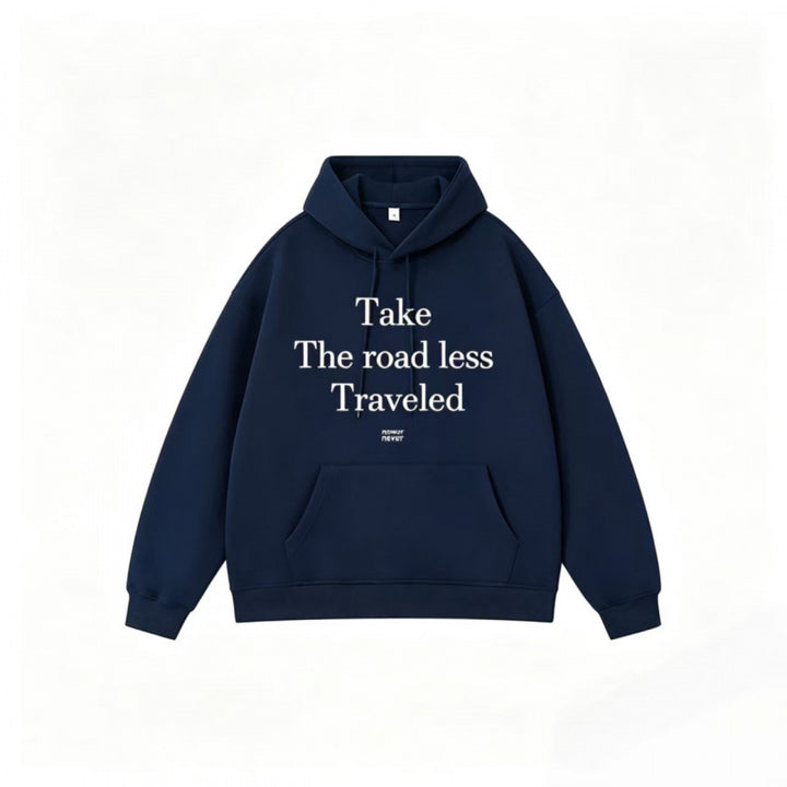 Unisex Oversize Hoodie with Statement Print and Kangaroo Pocket Mune Fashion