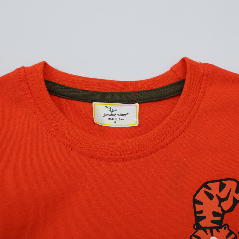 Girls T-Shirt with playful animal motif Mune Fashion