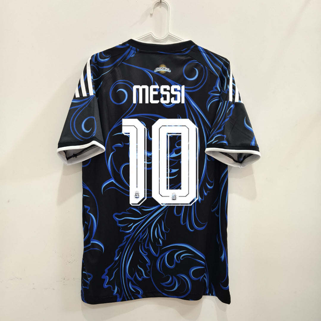 Unisex official player jersey with name print and baroque allover print Mune Fashion