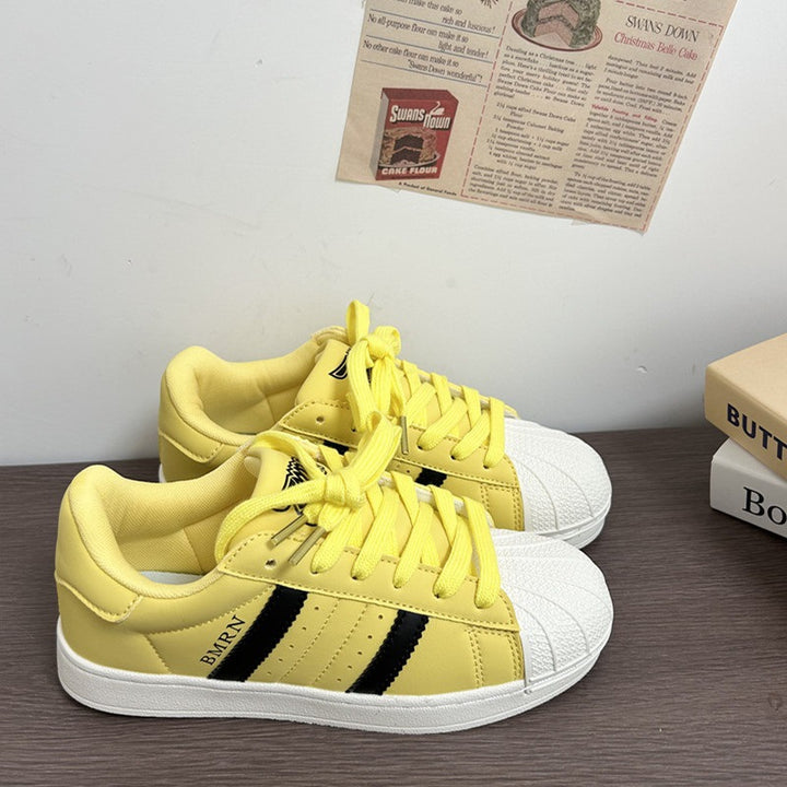 Unisex Lace-Up Sneakers with Comfortable Cushioning Mune Fashion