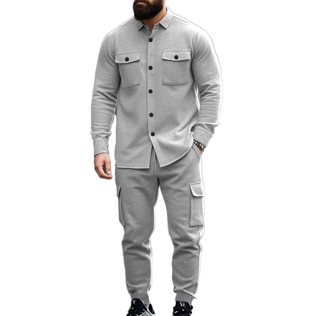 Men's nan Overshirt jacket in urban utility look with patch chest pockets Mune Fashion