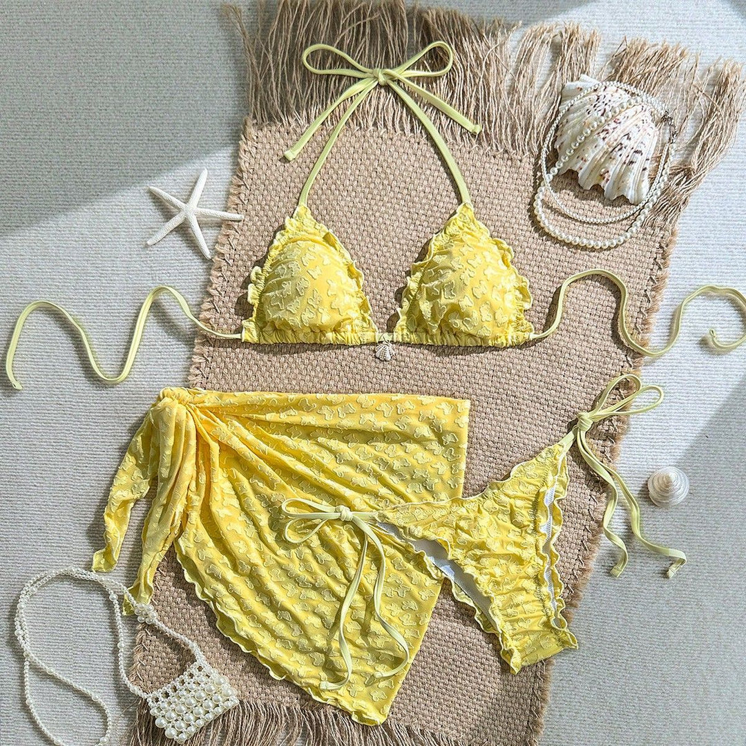 Women's Bikini Set with Ruffles Mune Fashion