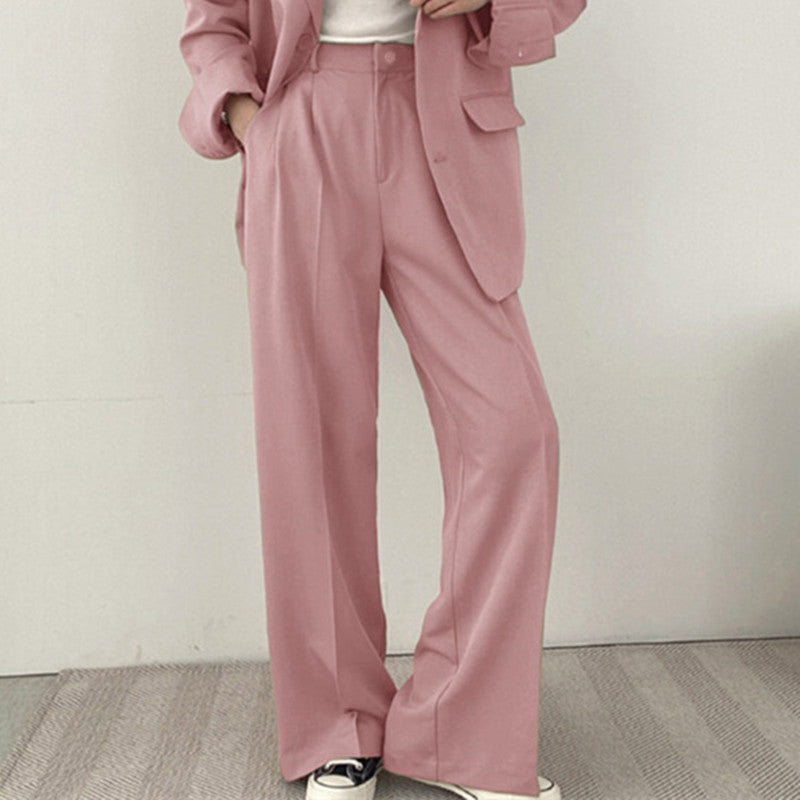 Women Elegant and high-waisted fabric trousers Mune Fashion