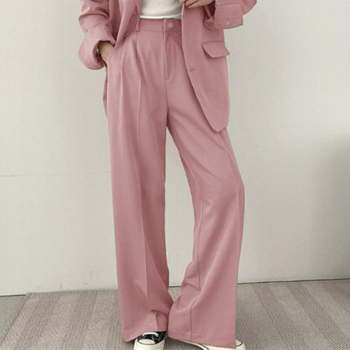 Women High-Waisted Summer Trousers Mune Fashion