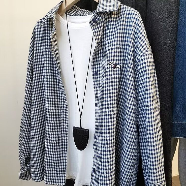 Men's Checkered Shirt Overlay Mune Fashion