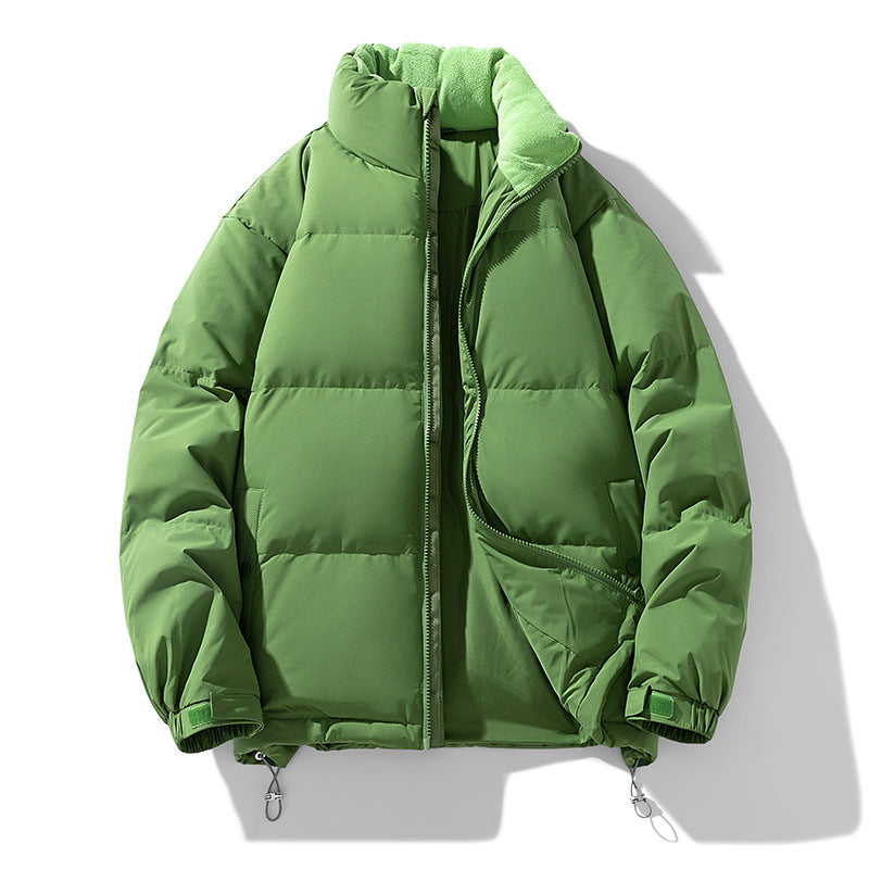 Damen Wattierte Steppjacke mit hohem Kragen und Teddyfutter Mune Fashion