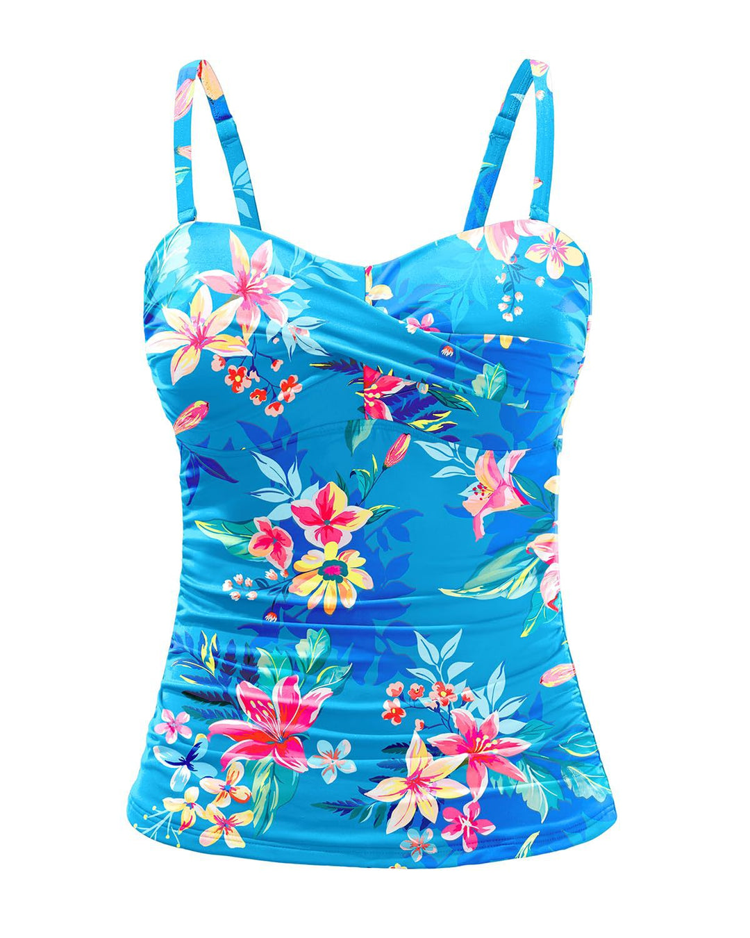 Ladies Tankini with sophisticated wrap design Mune Fashion