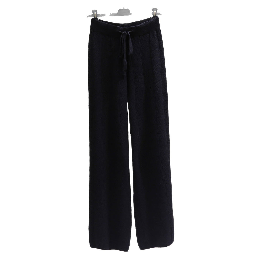 Women Wide and Comfortable Jersey Pants Mune Fashion