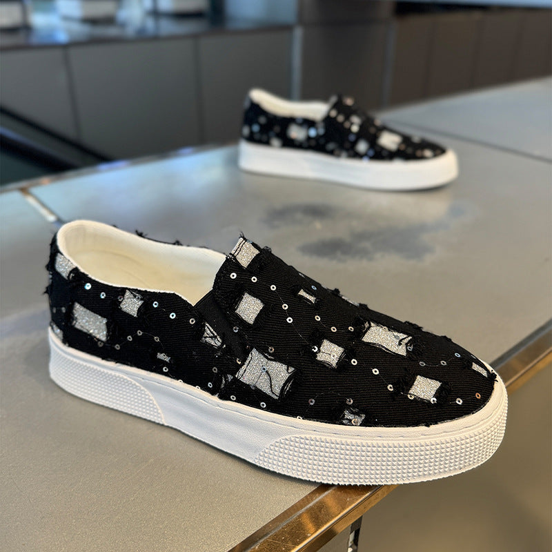 Women’s trendy Slip-On Sneakers Mune Fashion