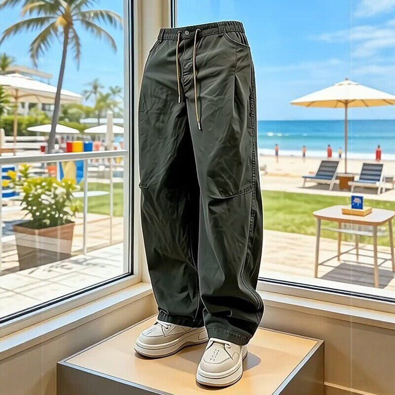 Men's Comfortable Cargo Pants with Practical Side Pockets Mune Fashion