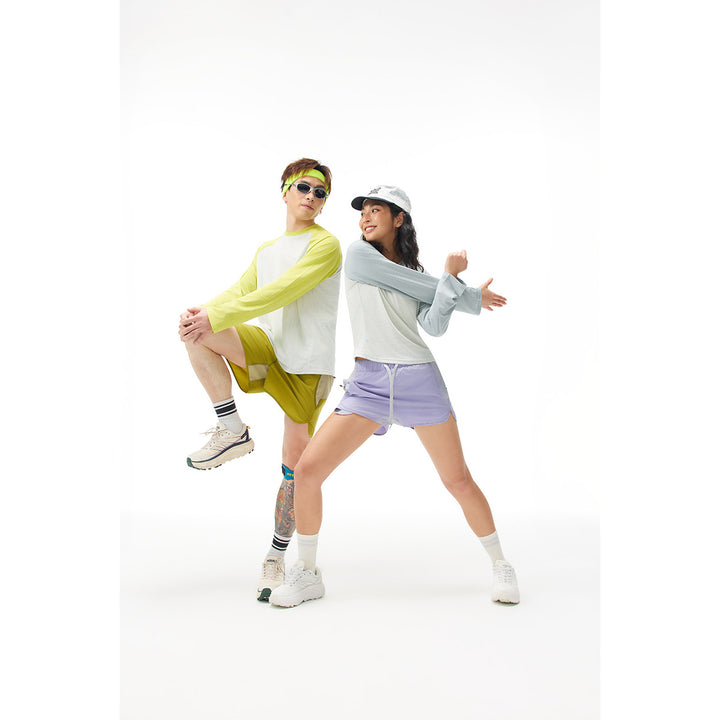 Unisex Raglan Long Sleeve Shirt made of lightweight cotton blend with waffle texture Mune Fashion