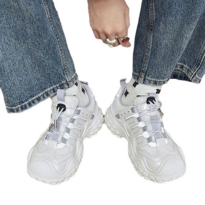 Women's sporty chunky sneakers with breathable mesh upper and sturdy profile Mune Fashion