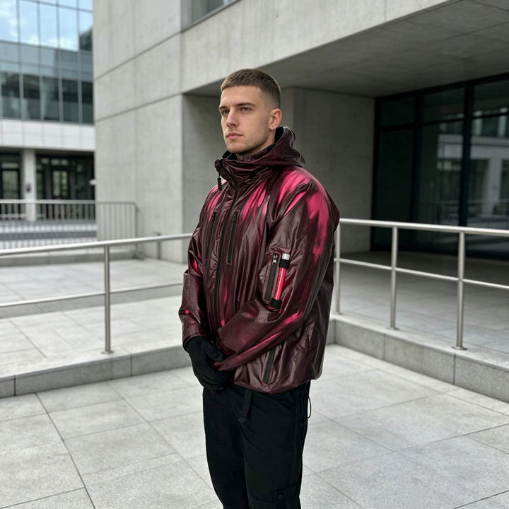 Men's Fashion Long Sleeve Jacket with Hood