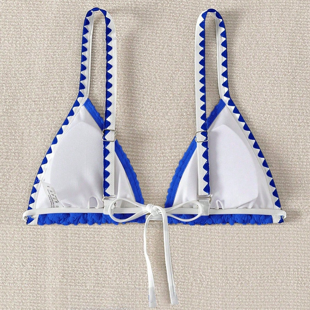 Women's Triangle Bikini with Structured Material Mune Fashion