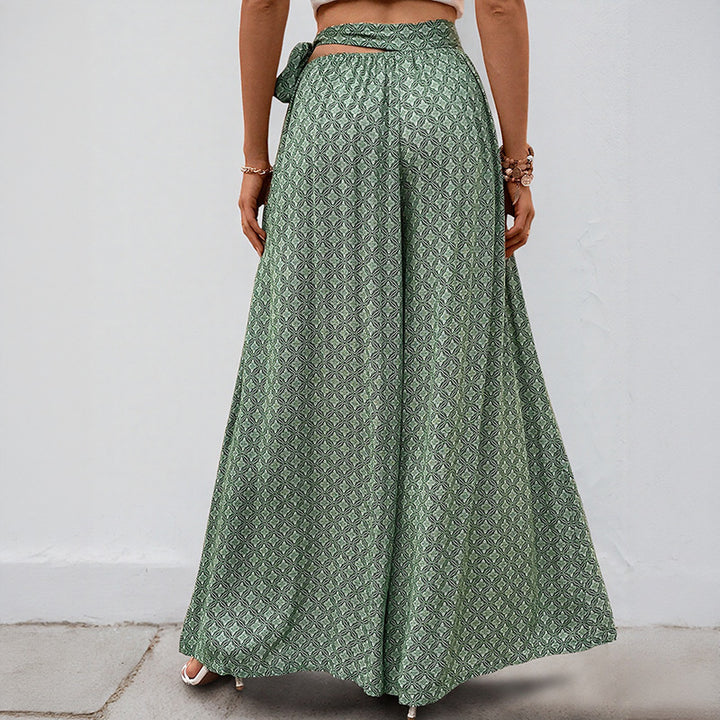 Ladies Wide Palazzo Pants Mune Fashion