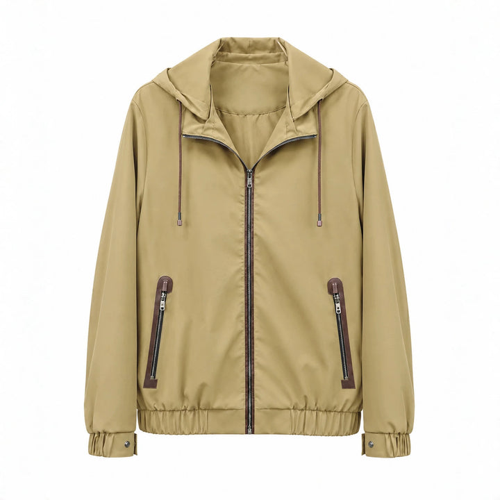Men's Sporty Transitional Jacket with Hood Mune Fashion