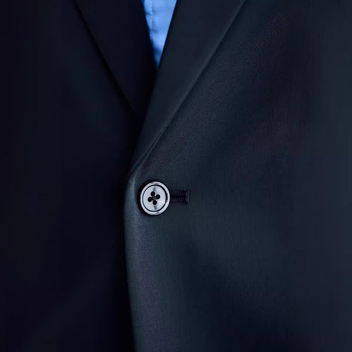 Men's oversized blazer made from technical stretch fabric with single-button closure Mune Fashion