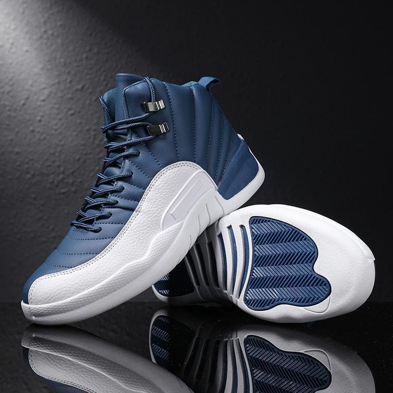 Men's Retro-inspired Performance Basketball Boots with Reinforced Side Wall Mune Fashion