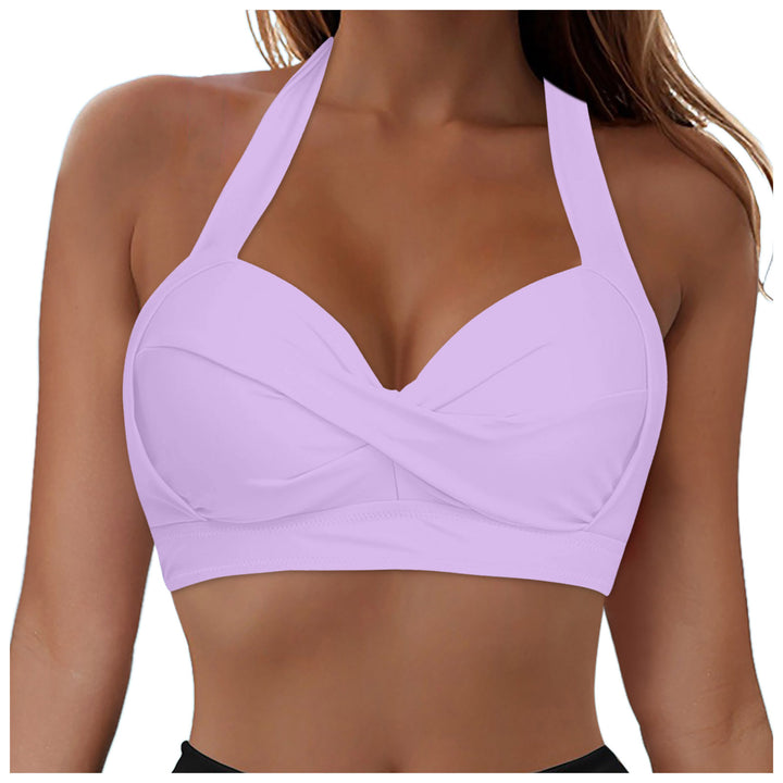 Women's Stylish Bikini Top with Wrap Design Mune Fashion
