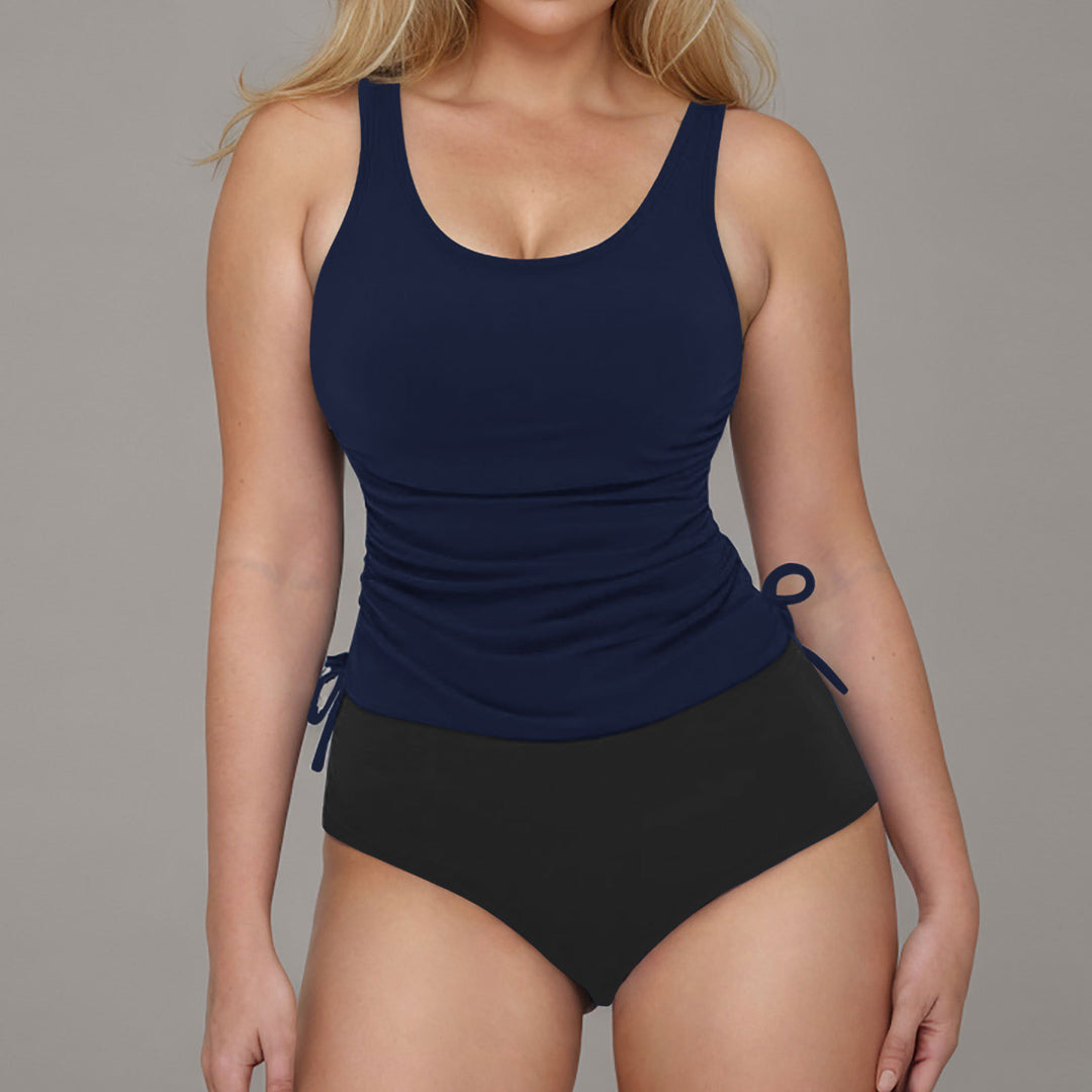Women’s Sporty Swimsuit with Floral Design Mune Fashion
