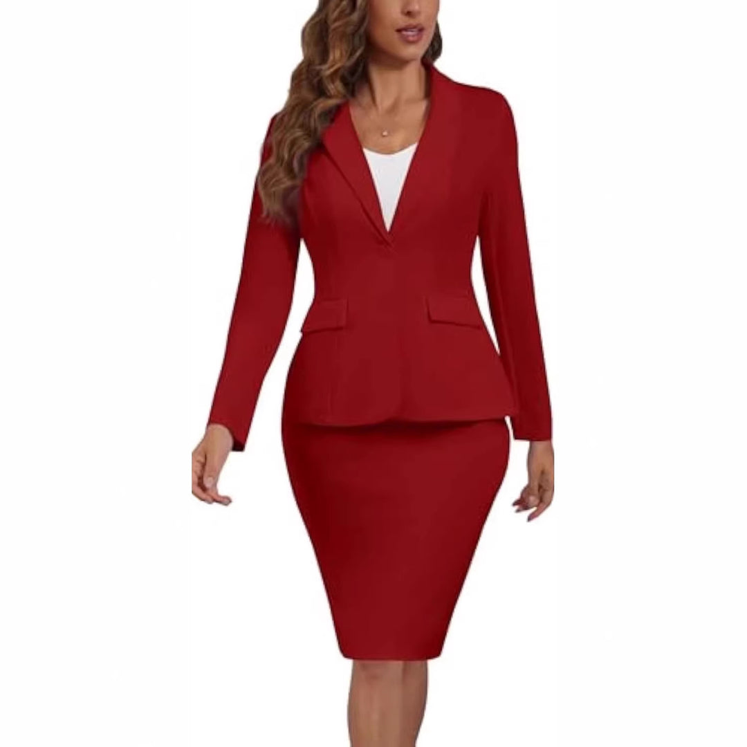 Women Elegant Business Clothing Set Mune Fashion