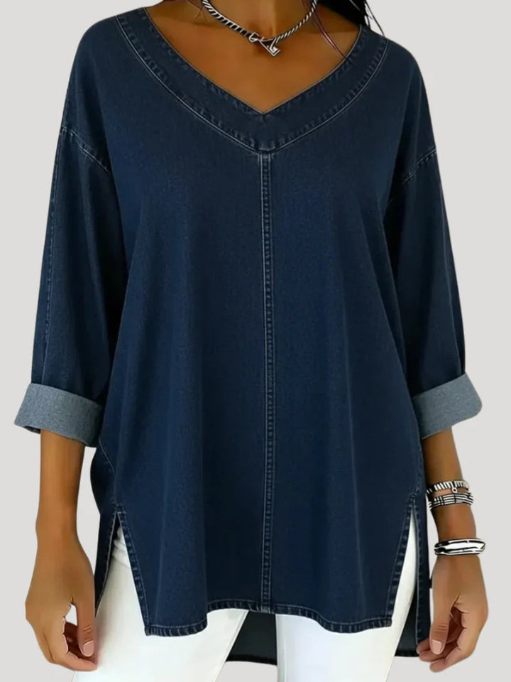 Women's Casual Denim Tunic