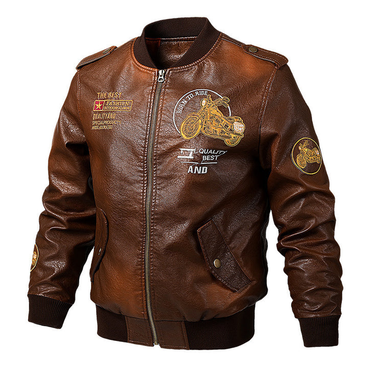 Men's Elegant Biker Jacket Mune Fashion