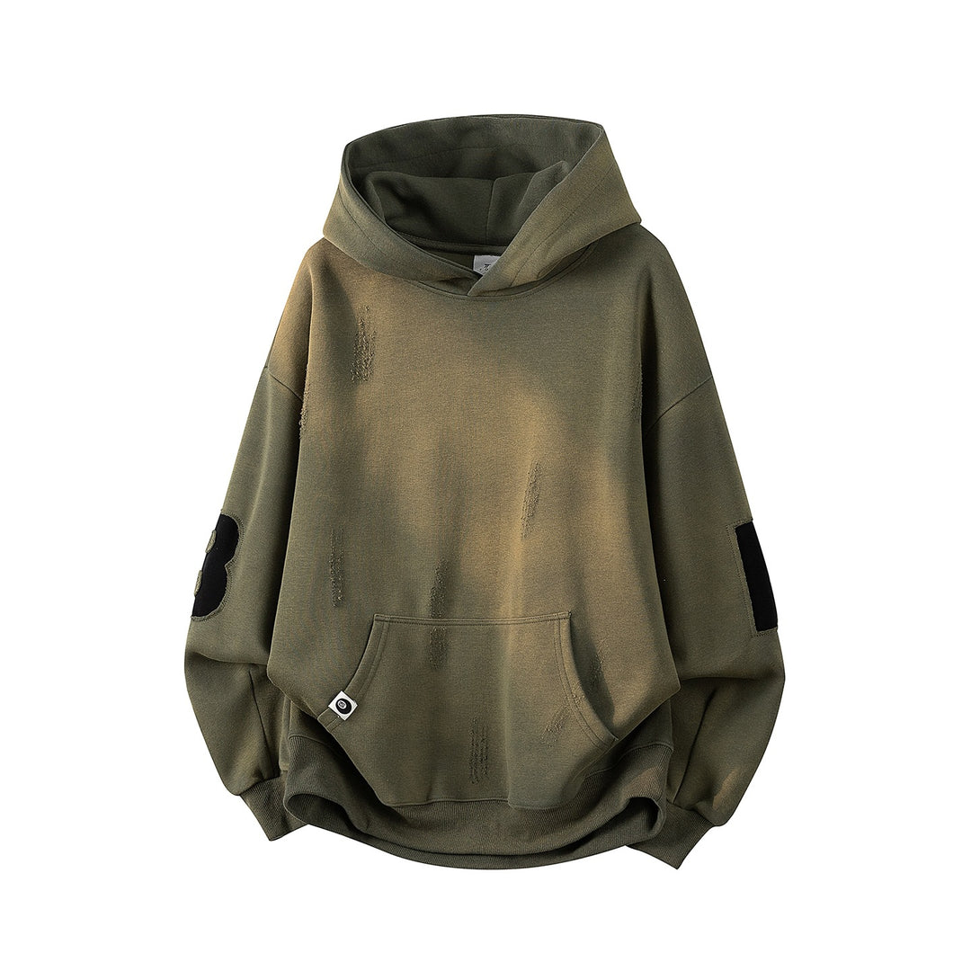 Unisex Oversize Hoodie with handwritten graphic print, kangaroo pocket & ribbed hem Mune Fashion