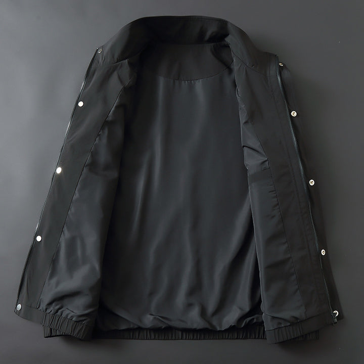 Men's functional field jacket with standing collar, arm pocket, and flap pockets Mune Fashion