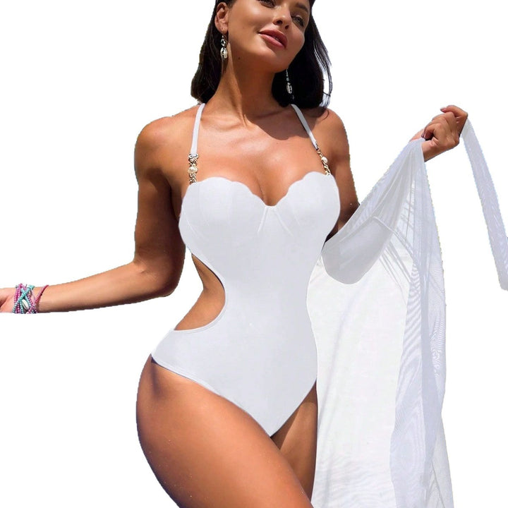 Women’s swimsuit with transparent maxi dress Mune Fashion
