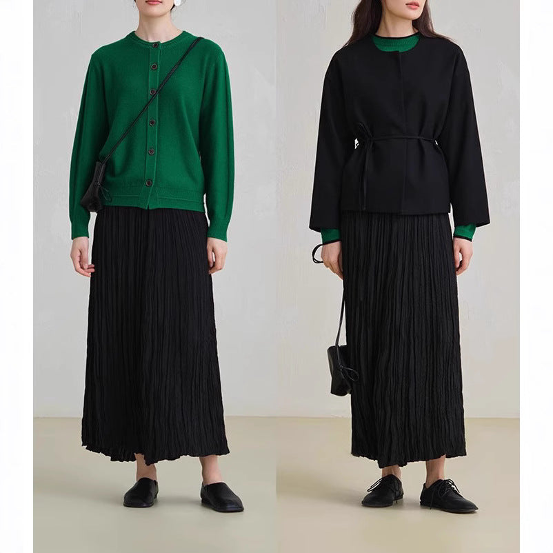 Ladies Elegant, Swinging Maxi Skirt Mune Fashion