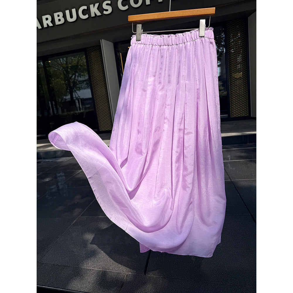 Women's Elegant Maxi Skirt made of airy cotton Mune Fashion