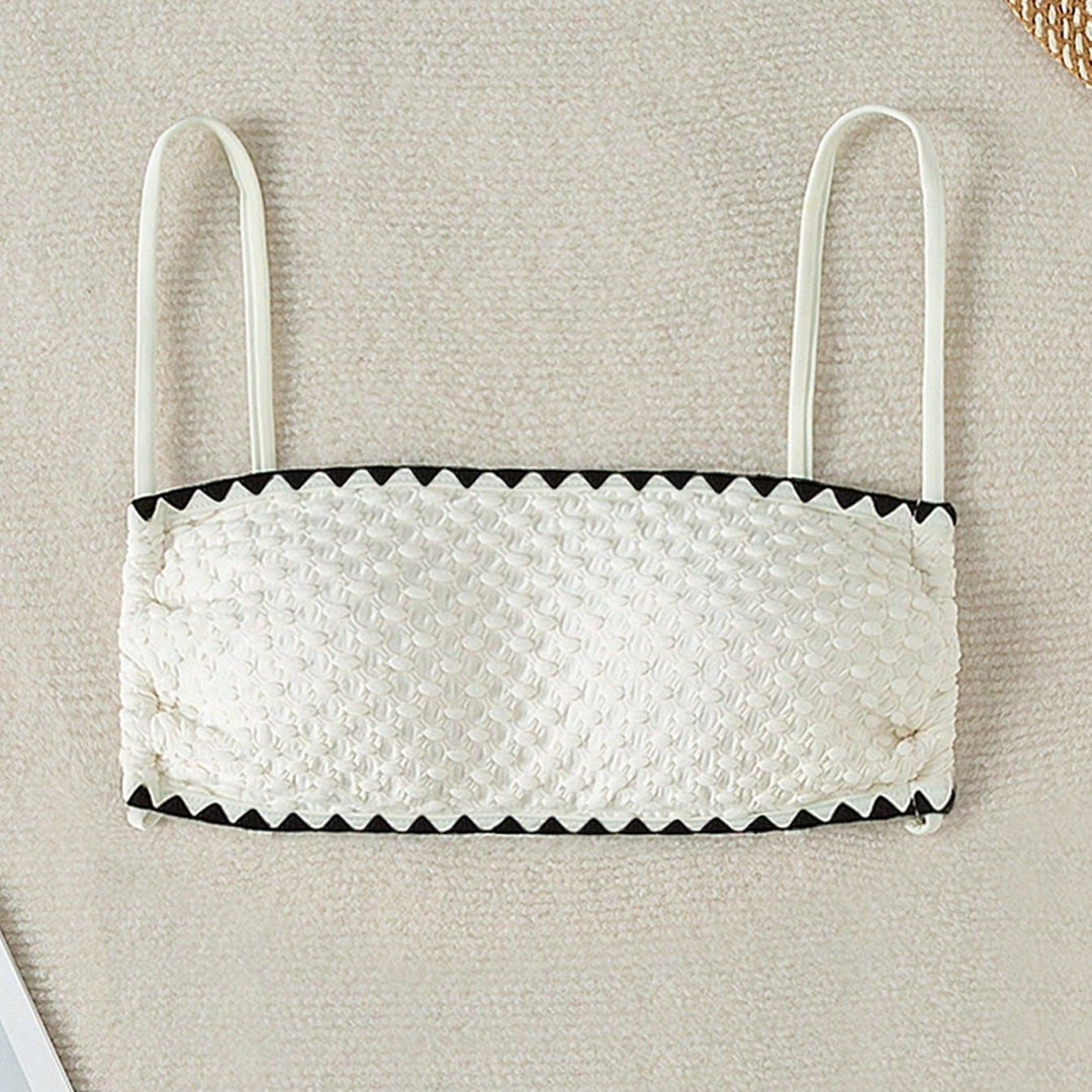 Women's Ribbed Bandeau Bikini Top Mune Fashion