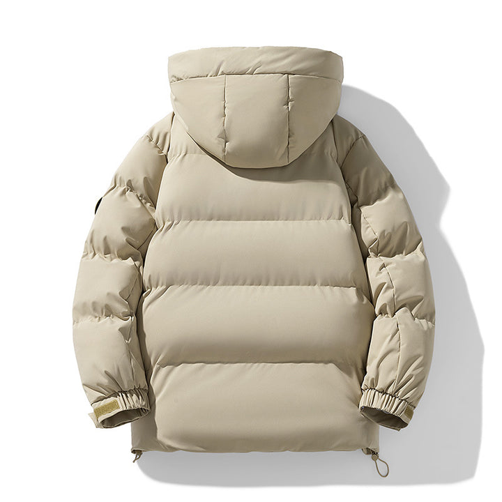 Men's Nano Urban Thermal Parka with three-dimensional quilted design, two-way zipper and adjustable hem Mune Fashion