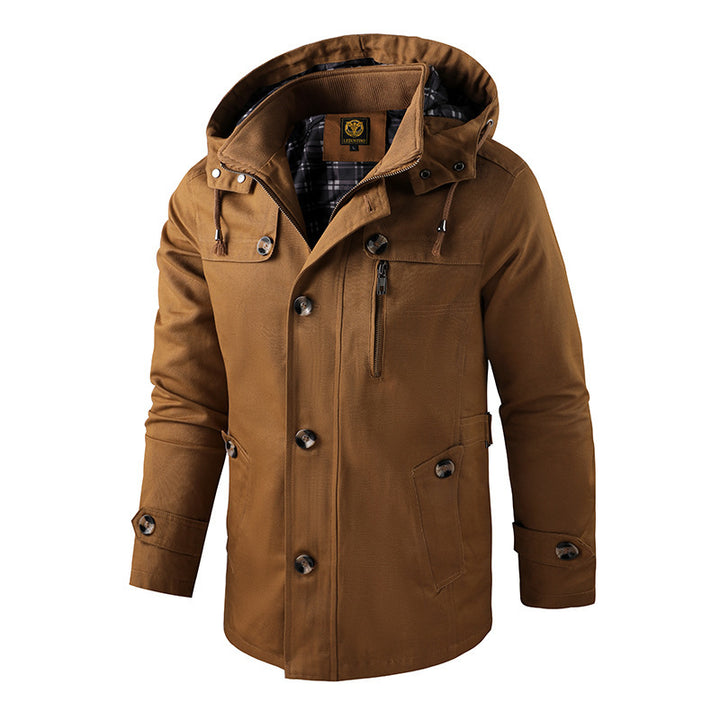 Men's multifunctional transitional jacket with hood Mune Fashion