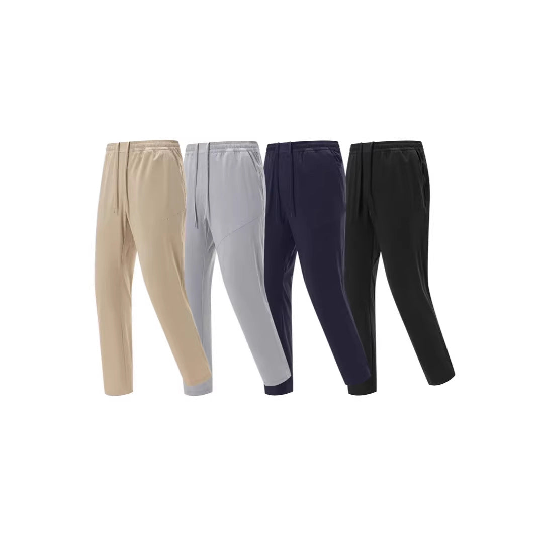 Men's Lightweight Jogging Pants with Elastic Waistband, Cuffs and Functional Stretch Mune Fashion