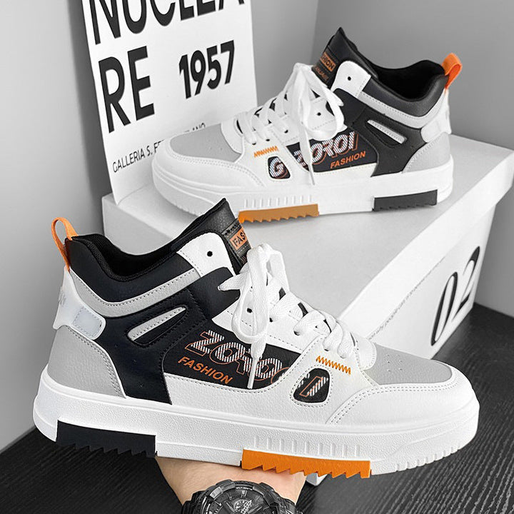 Women's Sporty High-Top Sneakers with Fashionable Design Mune Fashion