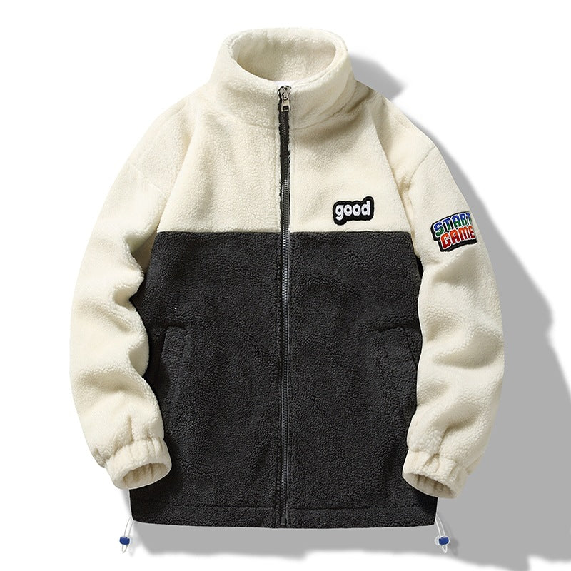 Men's Cozy Fleece Jacket with Hood Mune Fashion